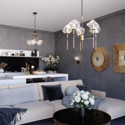 Подвесная люстра Stono 4789/5A Odeon Light