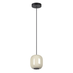 Подвес 5053/1A PENDANT Odeon Light черный/цвет слонов.кости//металл Подвес GU10 LED 4W OVALI