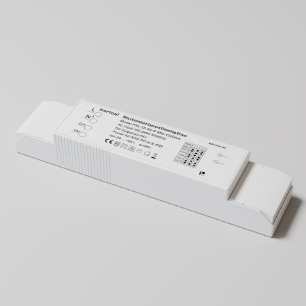 Аксессуар Technical PSL-DL40-S-950-1200mA Maytoni Technical Источники питания Источники питания Dali Белый