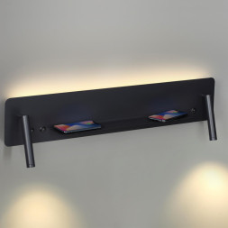 Настенный светильник 5683/17WL LEDIO Lumion чёрный Настенный светильник LED 17W 3000K 950Лм 220V COSI