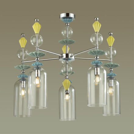 Потолочная люстра Bizet 4893/5C Odeon Light