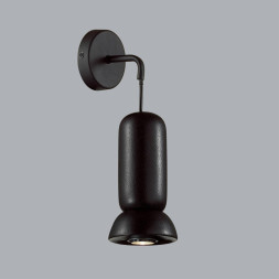 Бра 5054/1WD PENDANT Odeon Light черный/металл/керамика Бра GU10 LED 4W KERAMA