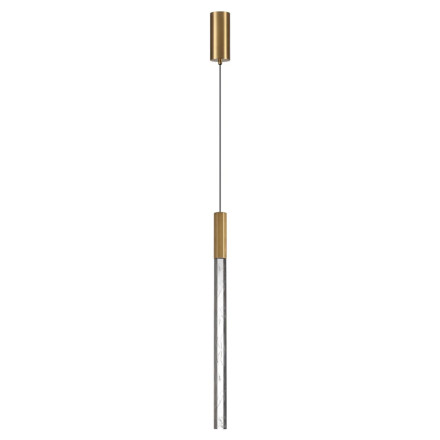 Подвесной светильник 6679/4L L-VISION Odeon Light античная бронза/металл/хрусталь IP20 LED 4W 240Лм 4000K ALETTA
