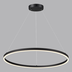 Светильник подвесной 6530/67L LEDIO Lumion чёрный Светильник подвесной LED 67W 3000-6000K 2982Лм 220V ECHO