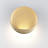 Настенный светильник 7004/7WL  HIGHTECH ODL25  Настенный светильник золотой ice crack/акрил IP44 LED 7W Лм 3000K  CRI &gt; 90 VELA