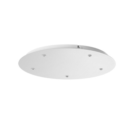 База потолочная 5054/KW PENDANT Odeon Light белый/металл База 5X для линии OVALI,KERAMA,COCOON /диам. 40см BASE