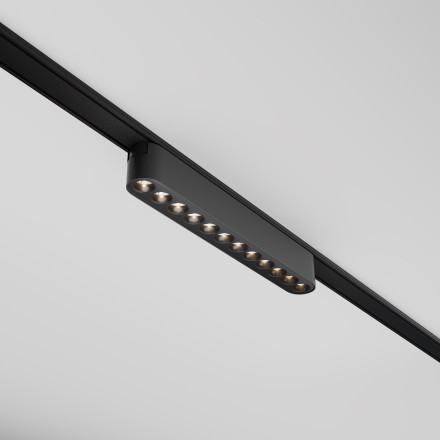 Трековый светильник Technical TR082-1-12W3K-M-B Maytoni Technical Магнитная трековая система RADITY Points Черный LED 3000