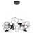 Люстра 5087/56L L-VISION Odeon Light черный хром/металл Люстра LED 56W 4000K 3360Лм TRELLIS