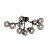 Потолочная люстра Dallas MOD545CL-12B Maytoni