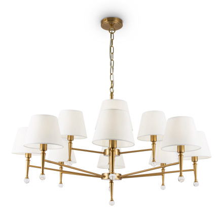 Подвесная люстра Rosemary FR5190PL-12BS1 Freya