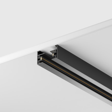 Шинопровод накладной/подвесной Technical TRX001-111B Maytoni Technical Однофазная трековая система UNITY Busbar trunkings Unity Черный