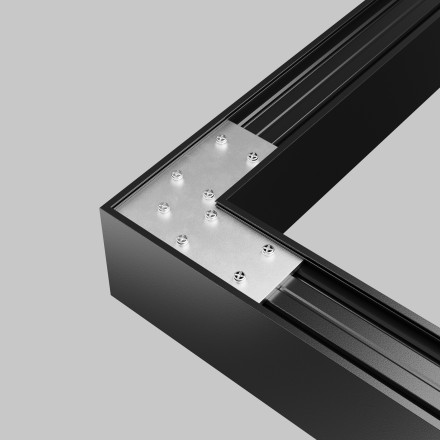 Комплектующие для трековой системы Technical TRA010CL-21 Maytoni Technical Магнитная трековая система 35мм GRAVITY Accessories for tracks Gravity Серебро