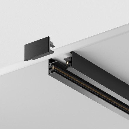 Шинопровод накладной/подвесной Technical TRX001-113B Maytoni Technical Однофазная трековая система UNITY Busbar trunkings Unity Черный
