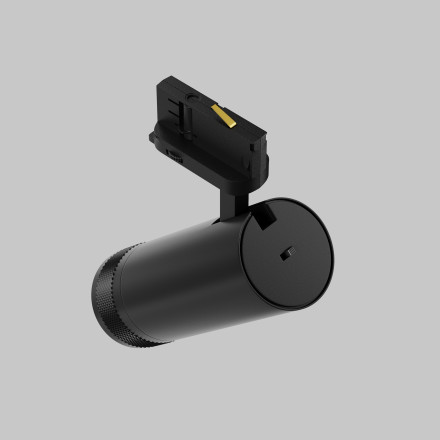 Трековый светильник Technical TR198-3-20W2.7K-Z-B Maytoni Technical Трехфазная трековая система TRINITY Focus Zoom Черный LED 2700