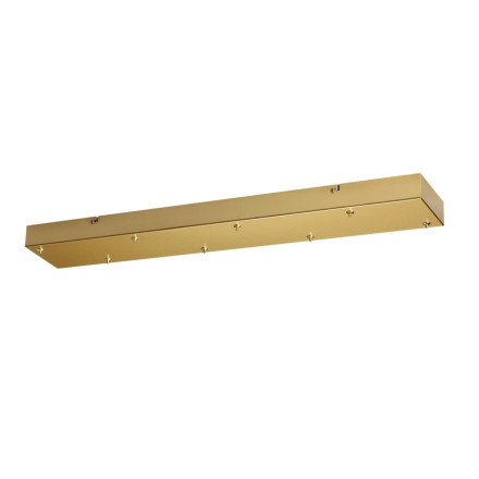 База потолочная 5058/GD L-VISION Odeon Light золотистый/металл База 7X для линии SCROW, SHINY /82х15см BASE