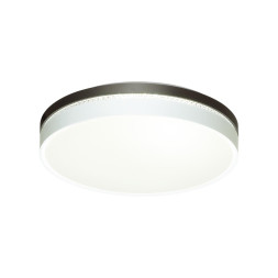 Настенно-потолочный светильник 7668/DL COLOR Sonex пластик/белый/темно-коричневый LED 48Вт 4000К D415 IP43 NOHAVA BROWN