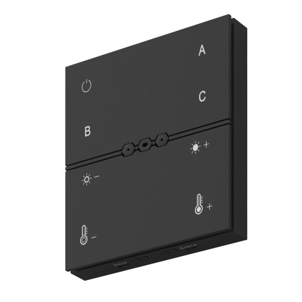 Беспроводная панель управления Technical DRC034-8-B Maytoni Technical Smart home Lighting control Черный