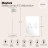 Аккумуляторный светильник Maytoni MOD229TL-L3W3K2 Maytoni Modern Modern AI Collaboration Белый LED