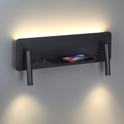 Настенный светильник 5683/10WL LEDIO LN23 057 чёрный Настенный светильник LED 10W 3000K 700Лм 220V COSI