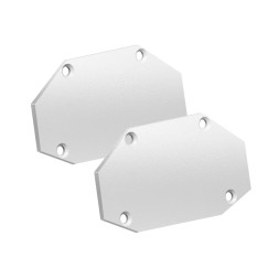 Заглушка торцевая для шинопровода арт.135202 135204 SHINO Novotech белый IP20 SMAL