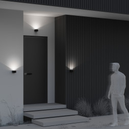 Архитектурная подсветка Outdoor O435WL-L5GF3K Maytoni Outdoor Outdoor Blow Графит LED 3000