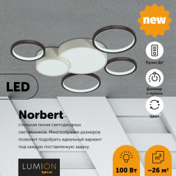 Потолочная люстра Norbert 5253/99CL Lumion