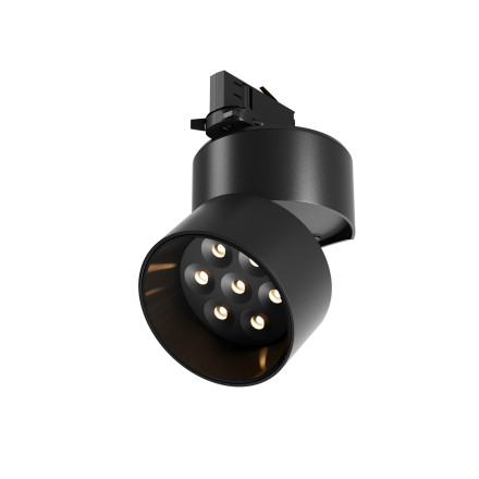 Трековый светильник Technical TR199-3-15W2.7K-M-B Maytoni Technical Трехфазная трековая система TRINITY Alfa Черный LED 2700