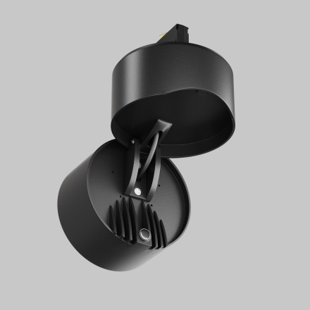 Трековый светильник Technical TR199-3-15W2.7K-M-B Maytoni Technical Трехфазная трековая система TRINITY Alfa Черный LED 2700