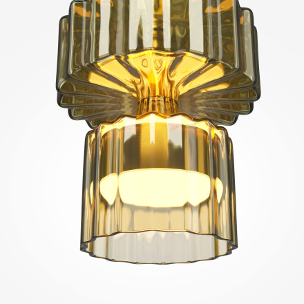 Подвесной светильник Maytoni MOD253PL-L18BS3K2 Maytoni Modern Modern Level Латунь LED 3000