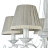 Подвесная люстра Donata FR2759-PL-05-W Freya