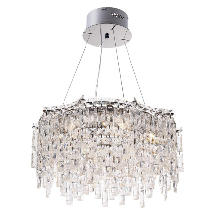Люстра 5074/8 HALL Odeon Light хром/прозрачный/металл/хрусталь Люстра E14 8*40W ROLTA