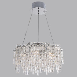 Люстра 5074/8 HALL Odeon Light хром/прозрачный/металл/хрусталь Люстра E14 8*40W ROLTA