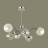 Потолочная люстра Candice 4554/6C Lumion