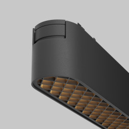 Трековый светильник Technical TR084-1-12W3K-B Maytoni Technical Магнитная трековая система RADITY Basis Grid Черный LED 3000