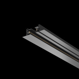 Шинопровод встраиваемый Technical TRX004-112B Maytoni Technical Однофазная трековая система UNITY Busbar trunkings Unity Черный