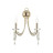 Бра 5063/2W CLASSIC Odeon Light золото/прозрачный/металл/хрусталь Бра E14 2*40W CAPEL