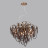 Люстра 5066/12 HALL Odeon Light античн.бронза/коричневый/металл/металл Люстра G9 12*40W CHAINY