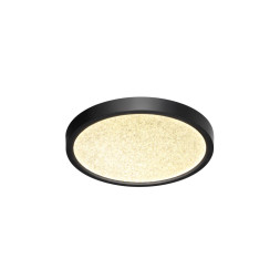 Настенно-потолочный светильник 7662/18L MITRA LED Sonex пластик/белый/черный LED 18Вт 3000/4000K D230 IP40 OMEGA BLACK