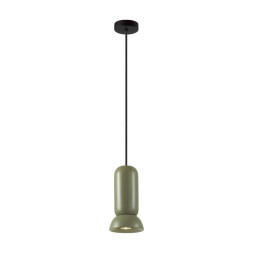 Подвес 5054/1B PENDANT Odeon Light черный/зеленый/металл/керамика Подвес GU10 LED 4W KERAMA