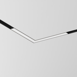 Трековый светильник Technical TR078-2-24W4K-B Maytoni Technical Магнитная трековая система 35мм GRAVITY Basis Angle Черный LED 4000