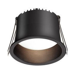 Светильник встраиваемый светодиодный 359235 SPOT Novotech черный IP20 LED 9W 220V 540Лм 3000К TRAN