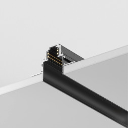 Шинопровод встраиваемый Technical TRX010-421B Maytoni Technical Магнитная трековая система 35мм GRAVITY Busbar trunkings Gravity Черный