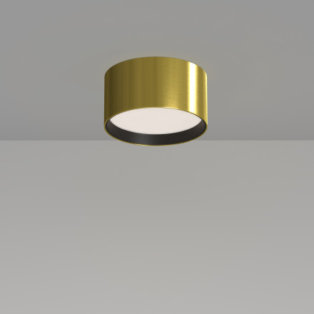 Потолочный светильник Technical C091CL-12W4K-BS Maytoni Technical Ceiling Glare Латунь LED 4000