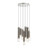 Люстра каскадная 5061/32LA PENDANT Odeon Light серебристый/дымчатый/металл/стекло Люстра каскадная LED 7*4W 3000K SHINY