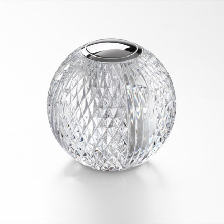Настольный светильник 5007/2TL L-VISION Odeon Light хром/металл/акрил Настольный светильник LED 2W 4000K 200лм CRYSTAL