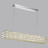 Подвесной светильник 4927/48L L-VISION Odeon Light хром/металл/хрусталь Люстра LED 48W 4000K 2452Лм PANTA