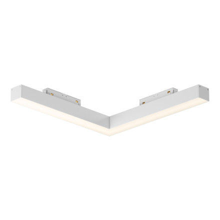 Трековый светильник Technical TR078-2-24W3K-W Maytoni Technical Магнитная трековая система 35мм GRAVITY Basis Angle Белый LED 3000