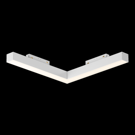 Трековый светильник Technical TR078-2-24W3K-W Maytoni Technical Магнитная трековая система 35мм GRAVITY Basis Angle Белый LED 3000
