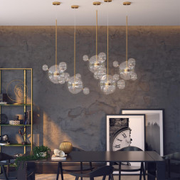 Подвесной светильник Bubbles 4640/12LB Odeon Light