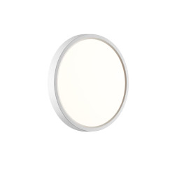 Настенно-потолочный светильник 7659/18L MITRA LED Sonex пластик/белый LED 18Вт 3000/4000K D230 IP40 ALFA WHITE